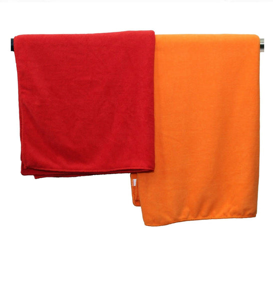 Microfibre Towel for Bath, Quick Dry Towel for Men Women, Large Size Towel, 27 x 55 Inch, microfiber bath towel for women for men (70x140 Cms, Set of 1, Red)