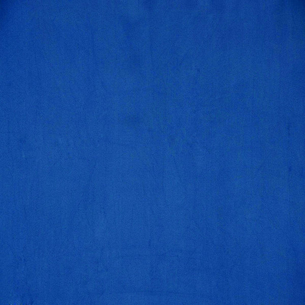 Lushomes Polyester Blackout Door Curtain - 7.5 feet, Blue - Lushomes