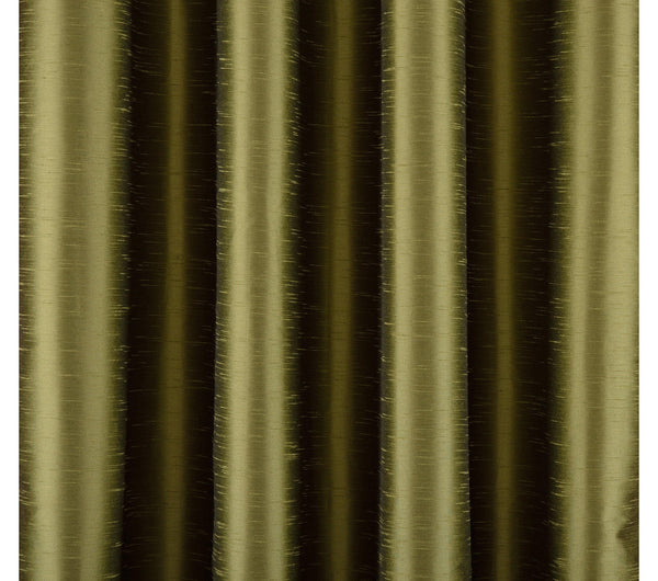 LushomesArt Silk Polyester Lining Door Curtain - 7.5 feet, Green - Lushomes