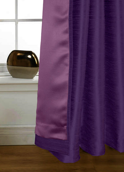 Lushomes Wine Twinkle Star Curtain with Blackout Lining for Doors - Lushomes