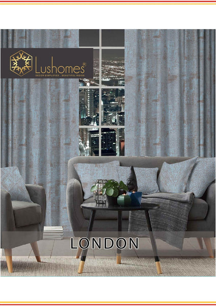 Lushomes 52% Polyester & 48% Cotton 48" Inches Width Jacquard London 253 GSM Fabric