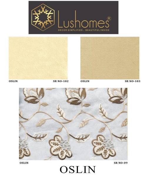 Lushomes 100% Polyester 48" Inches Width OSLIN-Min 208 GSM Fabric