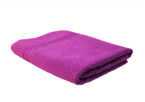 Lushomes Microfibre Towel, Quick Dry Bath Towel for Men Women Kids, Large Size Towel, 30x 55 Inch, home décor Items, 275 GSM, microfibre towel for bath (75x140 Cms, Set of 1, Fushia)