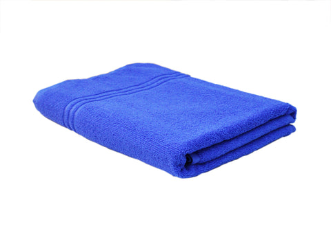 Lushomes Microfibre Towel, Quick Dry Bath Towel for Men Women Kids, Large Size Towel, 30x 55 Inch, home décor Items, 275 GSM, microfibre towel for bath (75x140 Cms, Set of 1, Royal Blue)