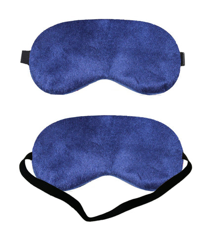 Lushomes Sleep Eye Mask-Updated Design Light Blocking Sleep Mask, Soft and Comfortable Night Eye Mask for Men Women, Eye Blinder for Travel/Sleeping/Shift Work (Pack of 1, Blue)