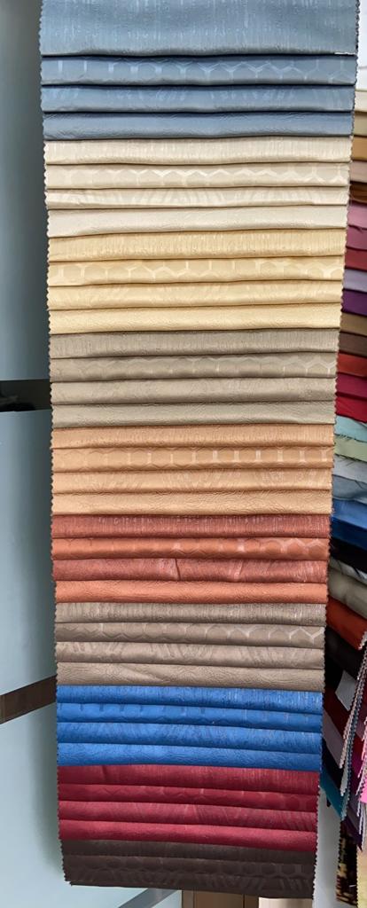 Lushomes 100% Polyester 48" Inches Width blackout regular -Air Emboss 210 GSM Fabric