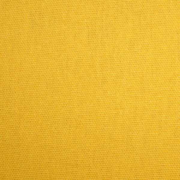 Lushomes center table cover, Cotton Yellow Plain Dining Table Cover Cloth (Size 36 x 60 Inches, Center Table Cloth)