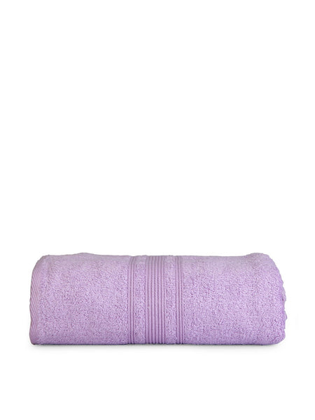 Lushomes Towels for Bath, Light Purple Super Soft and Fluffy Bath Turkish Towel (Size 35 x 71 inches, Single Pc, 450GSM)