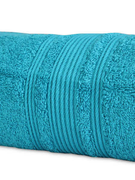 Lushomes Towels for Bath, Blue Bird Super Soft and Fluffy Bath Turkish Towel (Size 35 x 71 inches, Single Pc, 450GSM)