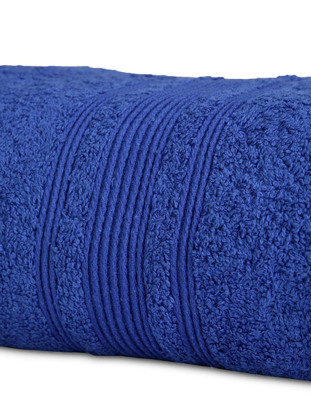 Lushomes Towels for Bath, Nautical Blue Super Soft and Fluffy Turkish Bath Towel (Size 35 x 71 inches, Single Pc, 450GSM)