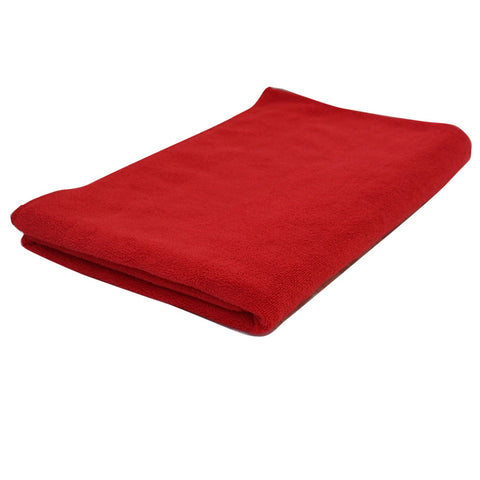 Microfibre Towel for Bath, Quick Dry Towel for Men Women, Large Size Towel, 27 x 55 Inch (70x140 Cms, Set of 1, Red)
