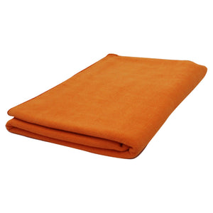 Microfibre Towel for Bath, Quick Dry Towel for Men Women, Large Size Towel, 27 x 55 Inch (70x140 Cms, Set of 1, Orange)