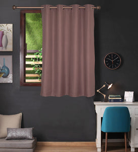 Lushomes outdoor curtains for balcony waterproof, curtains 5 feet long with 8 Metal Eyelets, 4.5 FT x 5 FT, curtains & drapes, Parda, Purple (54 x 60 inches, Single pc)