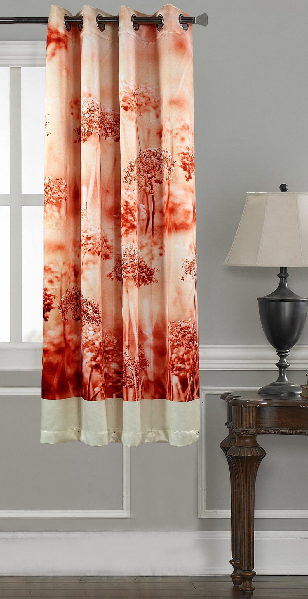 Lushomes Digitally Printed Jungle Polyester Blackout Curtains for Windows (Single pc) - Lushomes