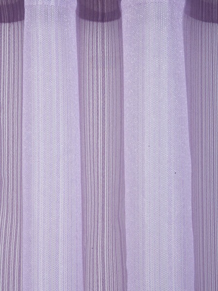 Lushomes sheer curtains 7.5 feet, Pink, Melody Sheer, white Based sheer curtains, Net Curtains, parda, Curtains & Drapes, Pink (54 x 90 inches, Single pc)