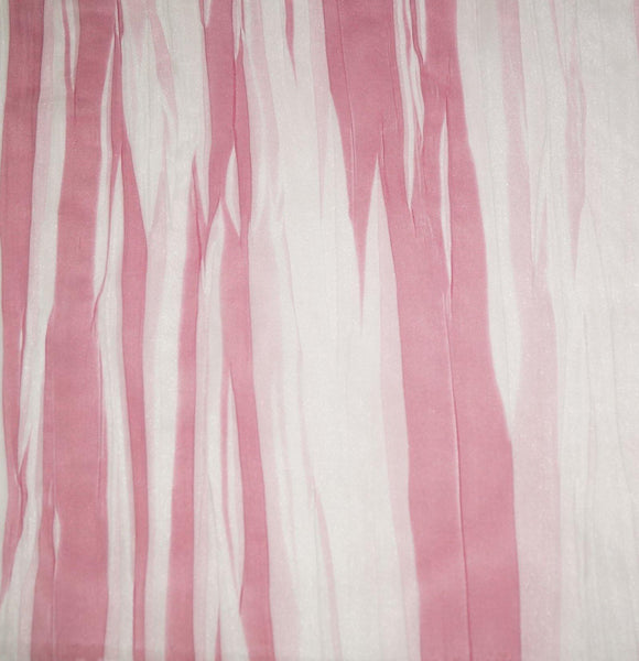 Lushomes Stylish Magenta with Abstract Stripes Sheer Curtain for Door, Size: 45"x84" (Single pc) - Lushomes