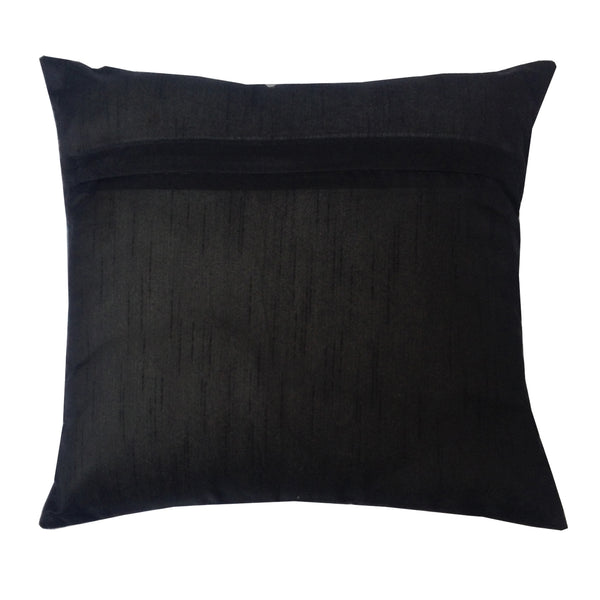 Lushomes Printed Viola Cushion Cover(16 x 16 inches, Single pc)