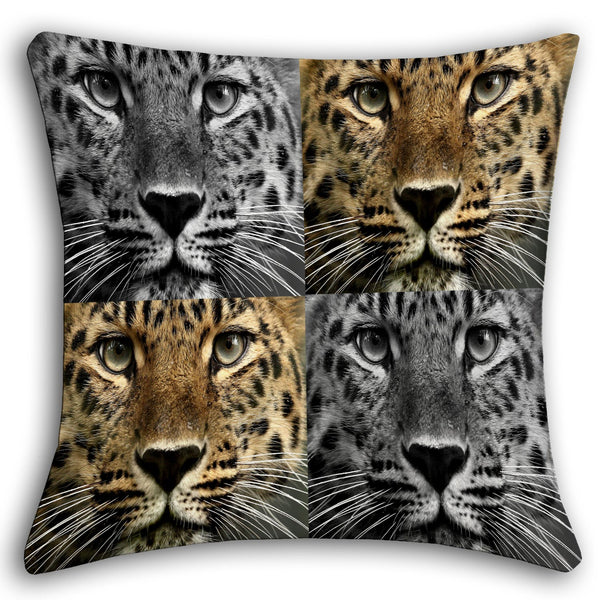 Lushomes  AbstractPrinted Cushion Cover (16 x 16 inches, Single pc)