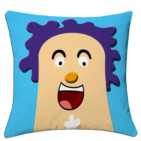Lushomes Kids Digital Print Laughter Cushion Covers (Pack of 2) - Lushomes