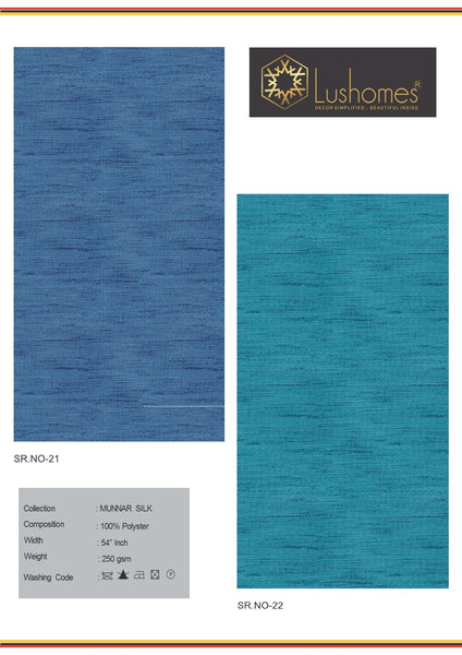 Munnar Silk 250 GSM 100% Polyester 54" Inches Fabric