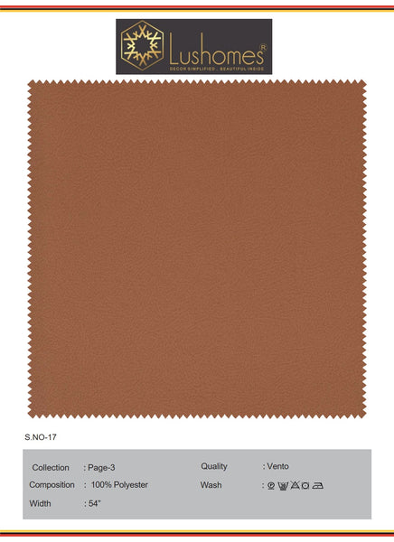 Lushomes 100% Polyster 54" Inches Width Leather Page-3 Fabric