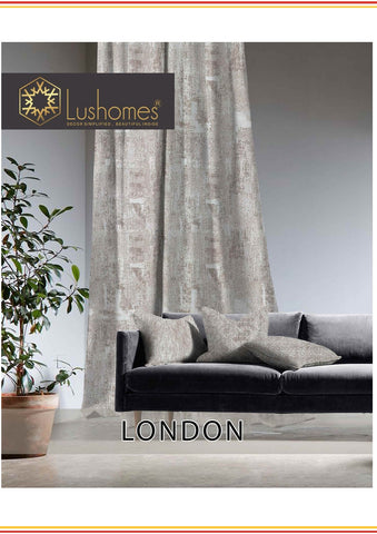 Lushomes 52% Polyester & 48% Cotton 48" Inches Width Jacquard London 253 GSM Fabric