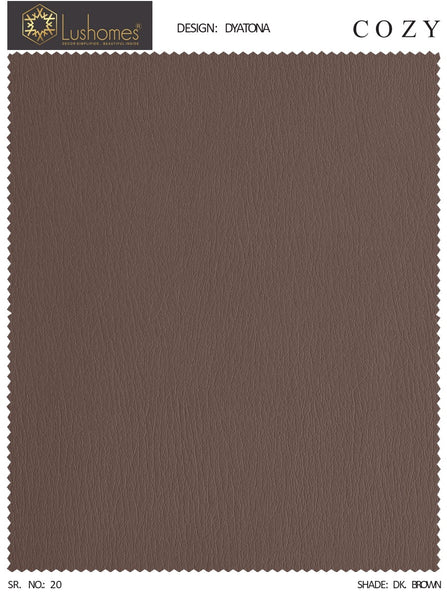 Lushomes 100% Polyster 54" Inches Width Leather Cozy 419 GSM Fabric
