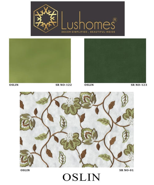 Lushomes 100% Polyester 48" Inches Width OSLIN-Min 208 GSM Fabric