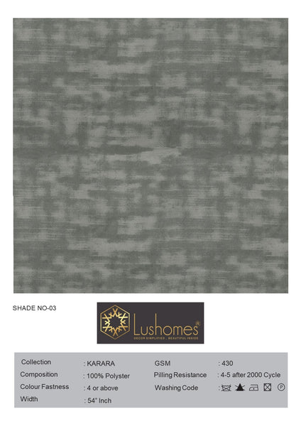 Lushomes 100% Polyster 54" Inches Width Velvet Karara 430 GSM Fabric