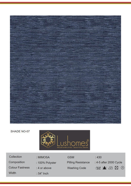 Lushomes 100% Polyster 54" Inches Width Velvet Mimosa 430 GSM Fabric